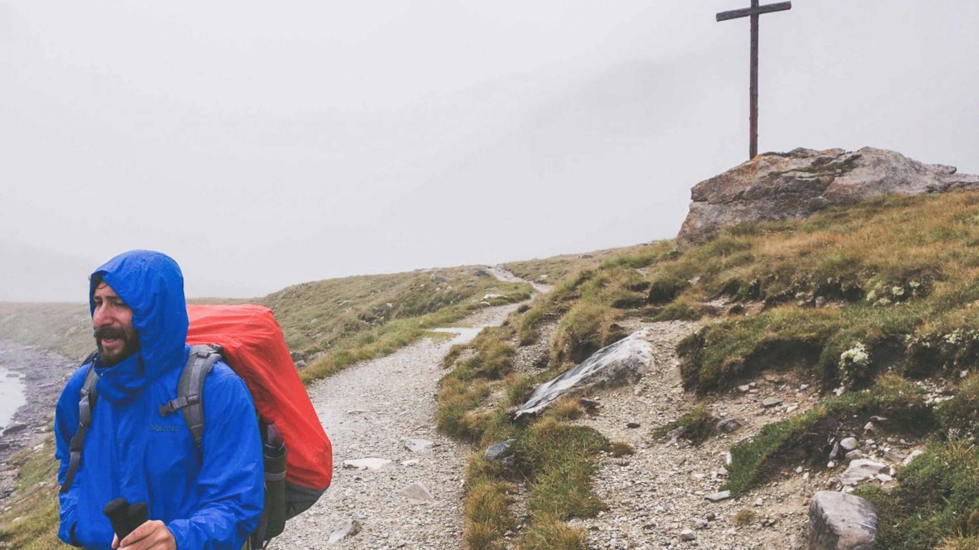 What can a really long walk in the Alps teach you about life, fear and laziness?