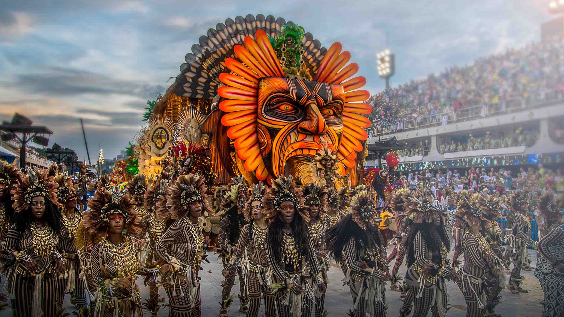 Dancers at Carnival.